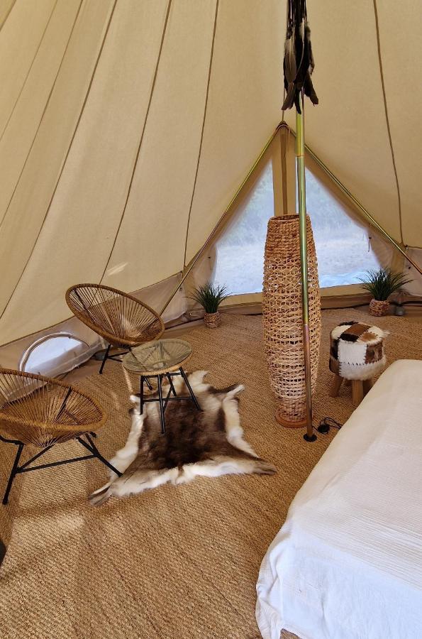 Tente Lodge Type Tipi A 1H De Nice Voie Lactee Bezaudun-les-Alpes Exterior foto